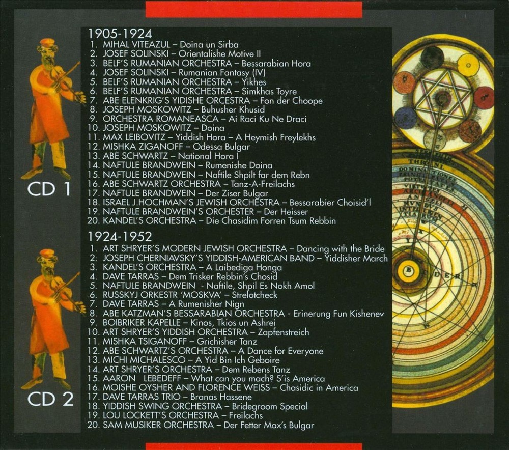 Various Artists Yiddish, Hebrew And Klezmer: Anthology Of Jewish Music New Cd