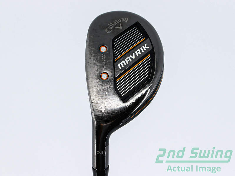 Callaway Mavrik Max Womens 4 Hybrid 24 Degree Left Handed Graphite Lite