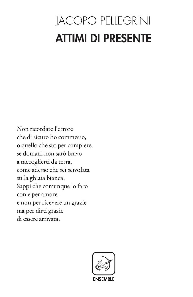 Jacopo Pellegrini Attimi di presente (Paperback)Another great item from Rarewaves USA | Free delivery!