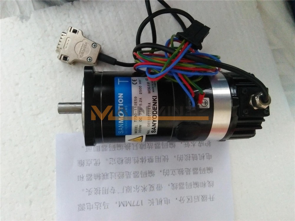 1PC NEW SANYO SERVO MOTOR T730-112E59 T730112E59 (NEW EDITION)