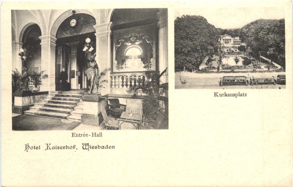 Wiesbaden-Hotel Kaiserhof -696718