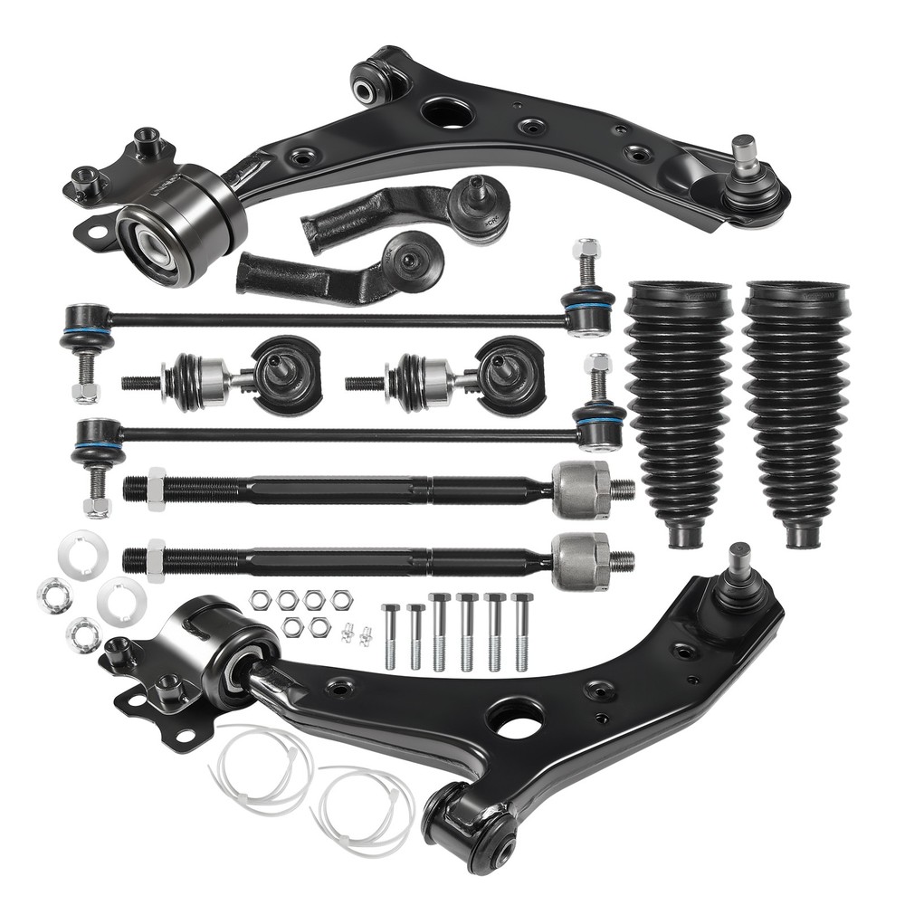 NEW 12 Front Suspension Kit Control Arm & Ball Joint Set for 2004-14 Mazda 3 & 5