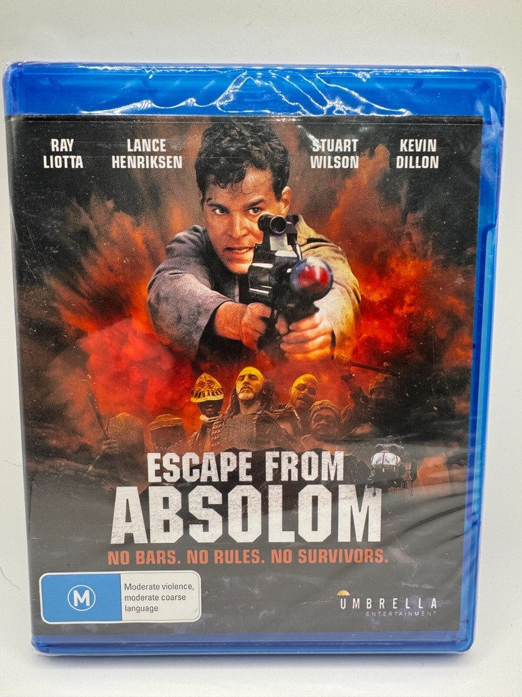 Escape From Absolom Blu-ray NEW IN PLASTIC (NIP!) IMPORT  *REGION FREE DISK*
