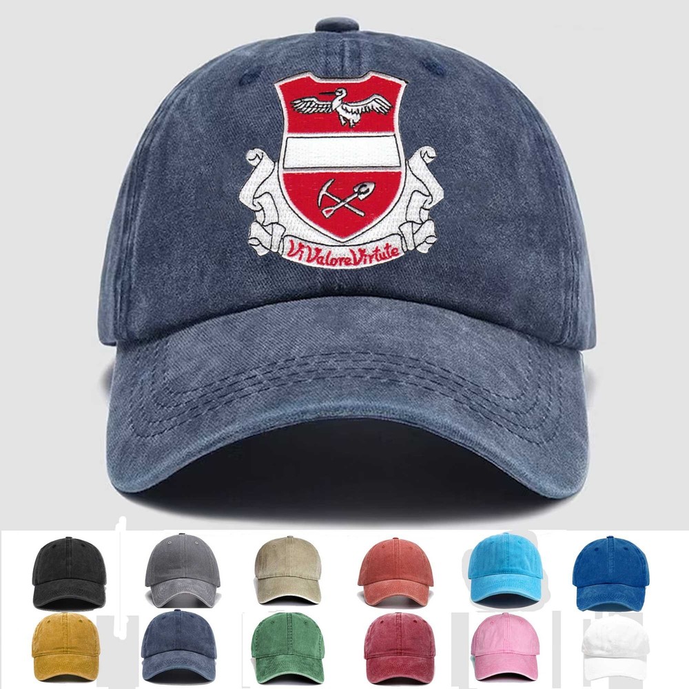 Custom Embroidered Hat 393rd Engineer Battalion, Veteran Cap, Trucker Hat, Gift