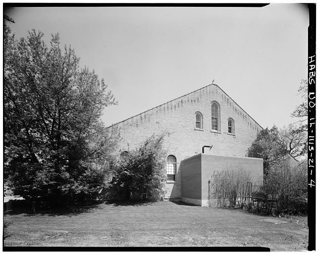 Fort Sheridan,Infantry Drill Hall,Lake Forest,Lake County,Illinois,HABS,IL,4