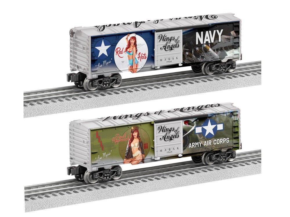 Lionel 2238130 Wings of Angels Lisa Boxcar O Gauge Train Set
