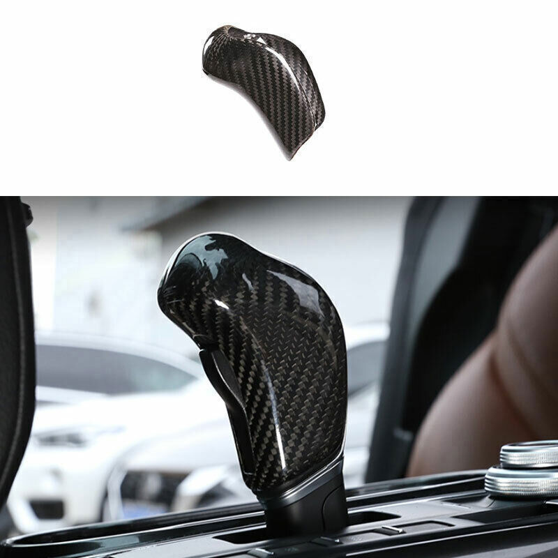 Carbon Fiber Gear Shift Knob Cover for Maserati Ghibli 2014-2021