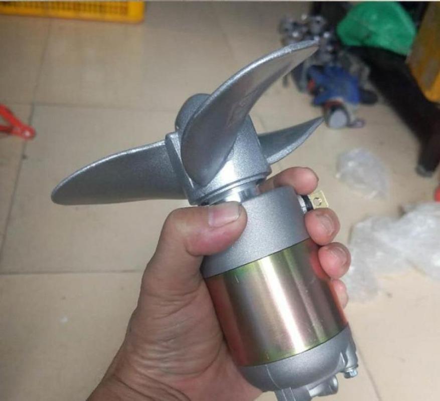 12V Electric Outboard Motor Propeller for Rubber Boats Underwater