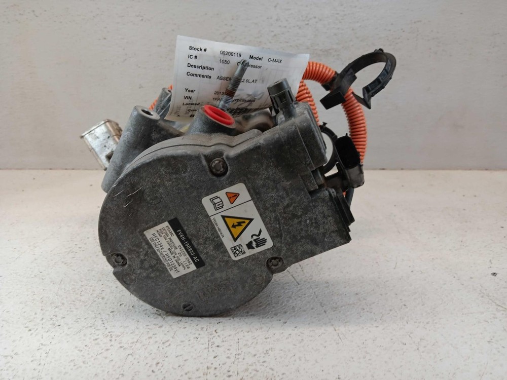 Used A/C Compressor fits: 2013 Ford C-max  Grade B-image