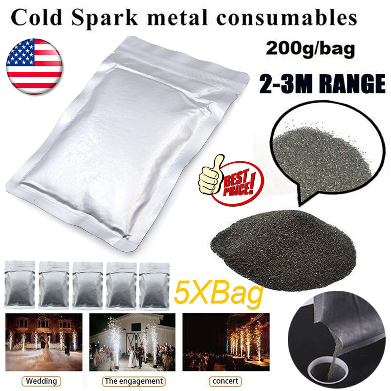 20 Bags Ti powder for cold spark firework machine 200g one bag special effect dj