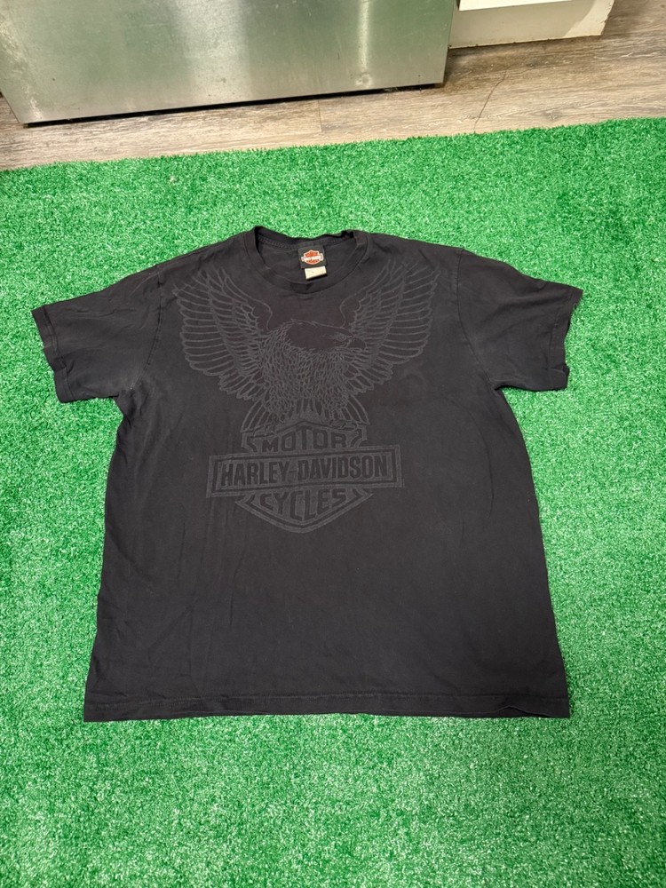 Vintage 2006 Harley Davidson T Shirt Mens Sz Large Brian’s  Harley Eagle RARE