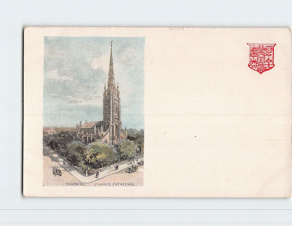 Postcard St. James Cathedral Toronto Ontario Canada
