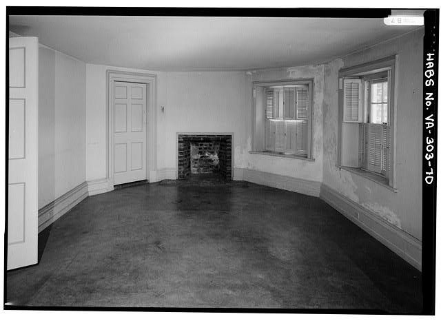 70. CELLAR, WEST ROOM, VIEW SOUTH 1986 - Poplar Forest, State Route 661,