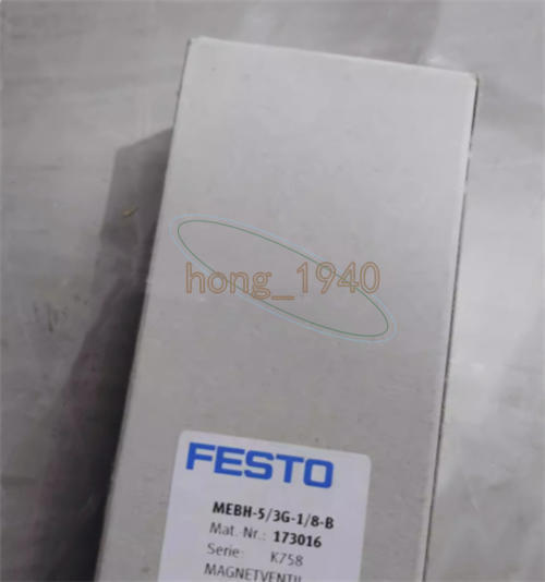 1PC New Festo MEBH-5/3G-1/8-B 173016 Solenoid Valve