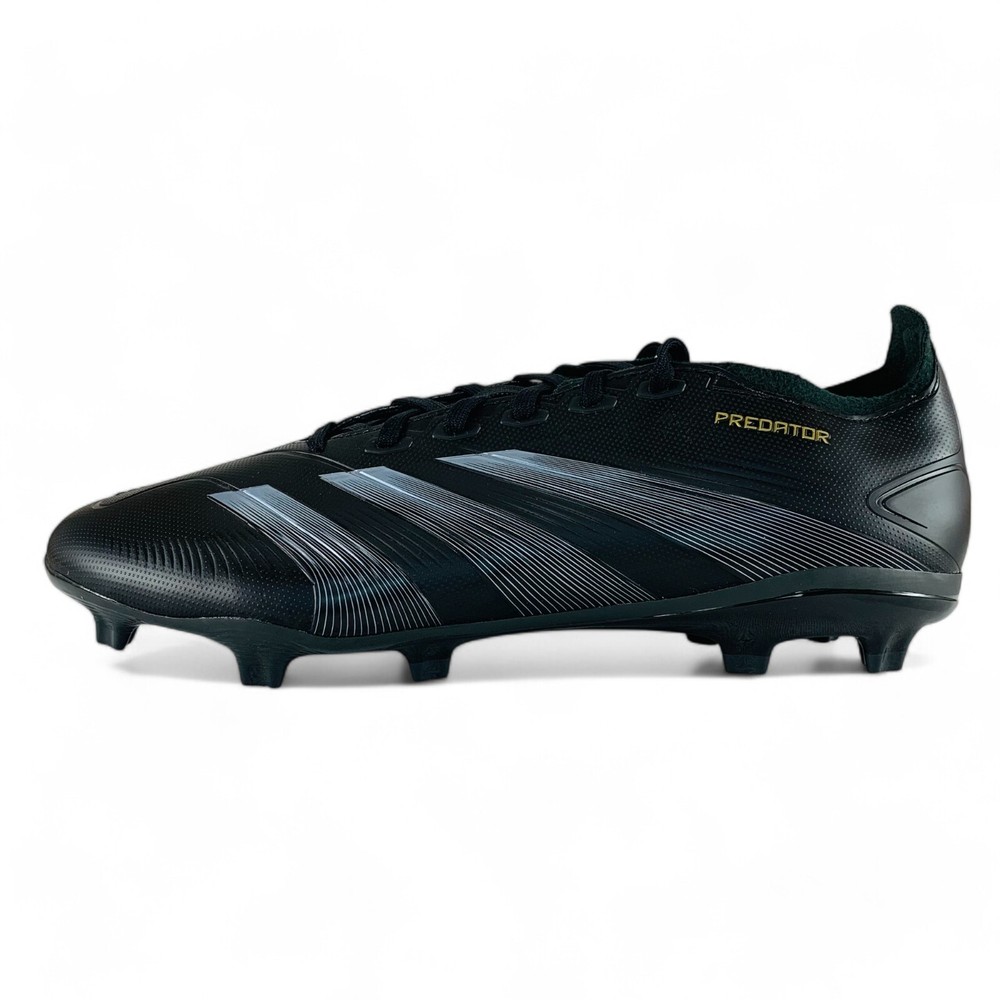 Botines de fútbol para hombre Adidas Predator 24 League FG Core negro carbono IF6347