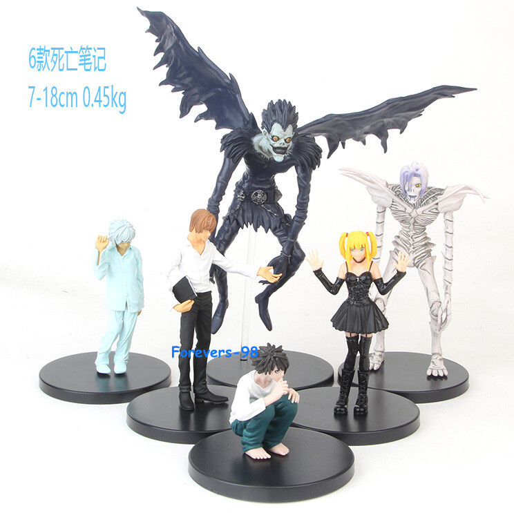 Anime Death Note L Killer Ryuk Yagami Light PVC Action Figures Toys figures Gift