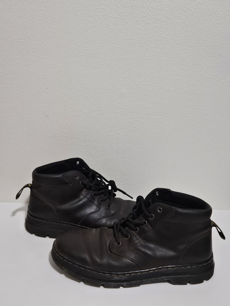 Dr Martens Mens Brown Leather Industrial Ankle Boots Size 13 Air Wair