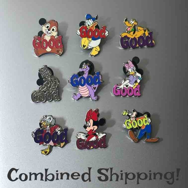 Disney WDW Hidden Mickey Series HM Ludwig Daisy Chaser 9 Pin Set U5 82358
