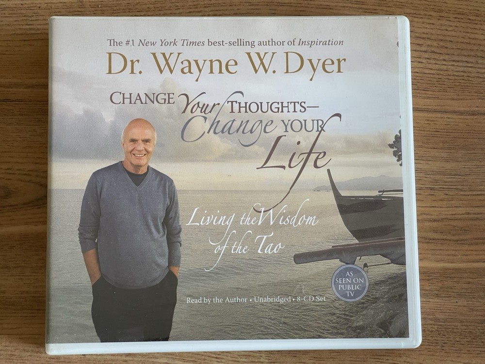 Dr. Wayne Dyer Change Your Thoughts Change Your Life 8-CD Set Audiobook