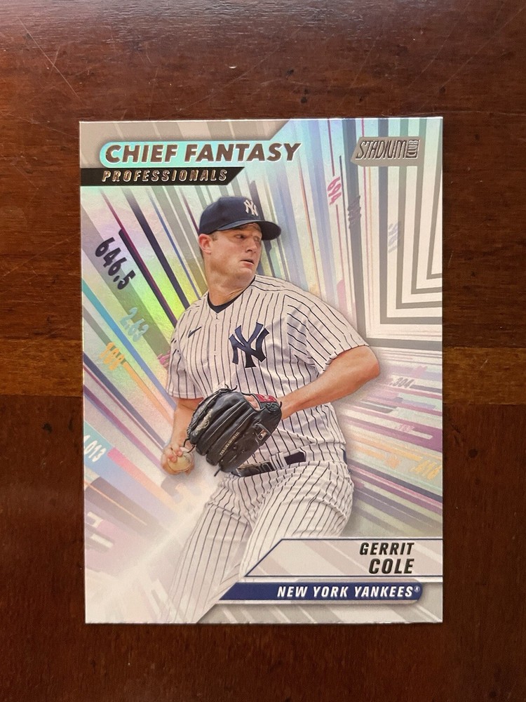 2024 Topps Stadium Club Gerrit Cole #CFPRO-19 Chief Fantasy Professional Yankees