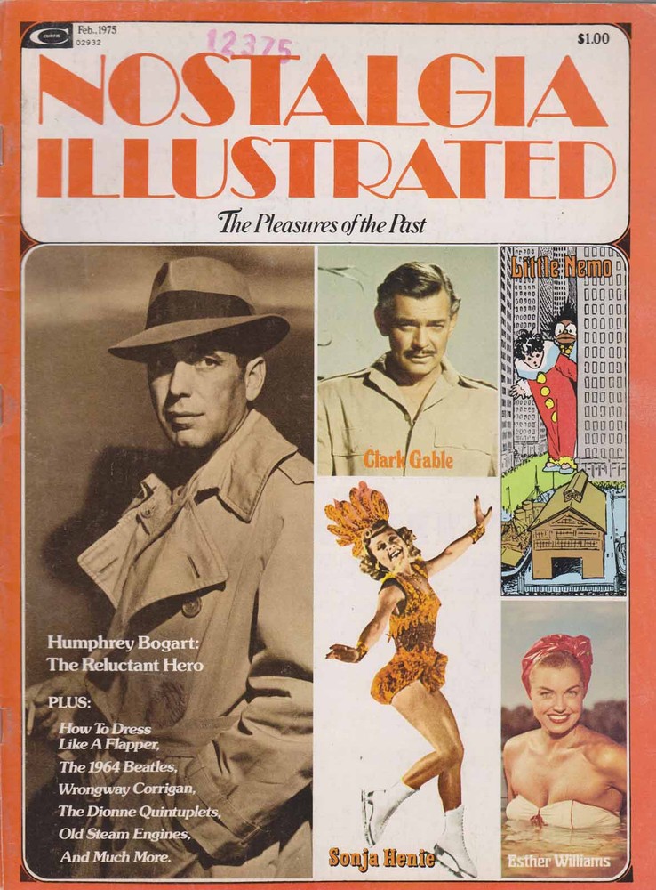 Nostalgia Illustrated (vol. 2) #2 GD; Marvel | low grade - Humphrey Bogart - we