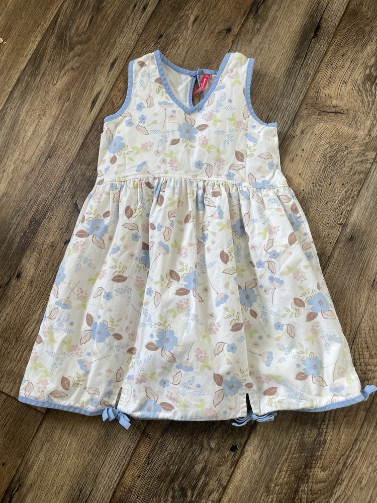 Hanna Andersson Girls Sleeveless Cotton Dress Size 110 5