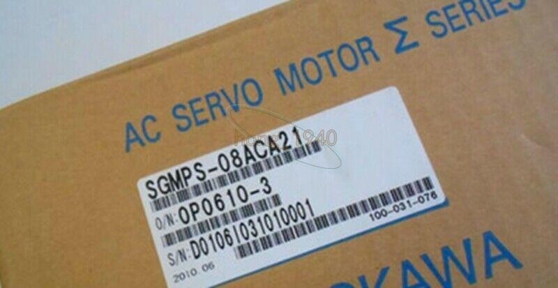 One New Yaskawa Servo Motor Sgmps-08Aca21