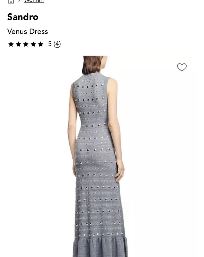 Sandro Venus Dress Size 42