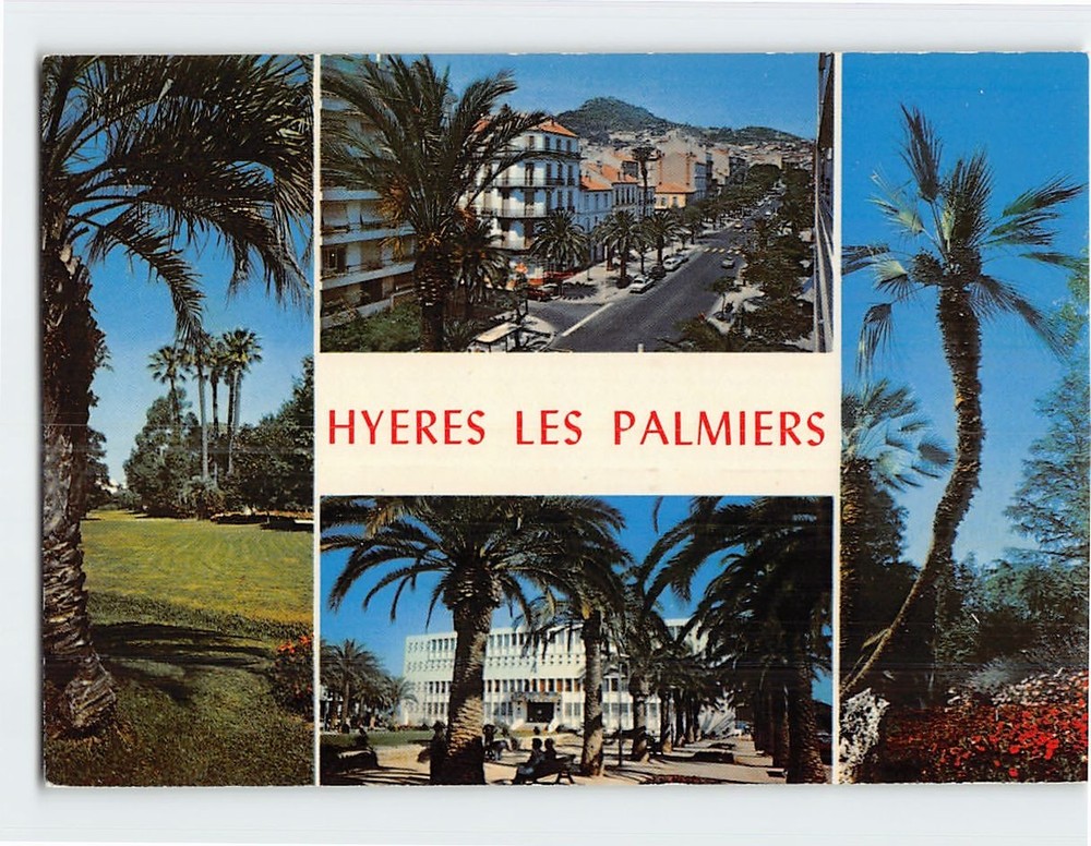 Postcard Scenes & Views Hyères-les-Palmiers France