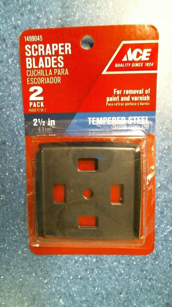 ACE 1499045 Scraper Blades 2-Pack with Free Shipping-image