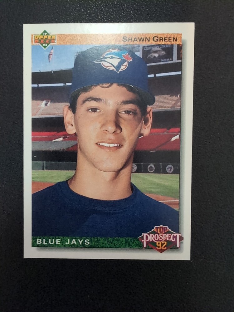 1992 Upper Deck - Top Prospect Shawn Green #55 (RC)