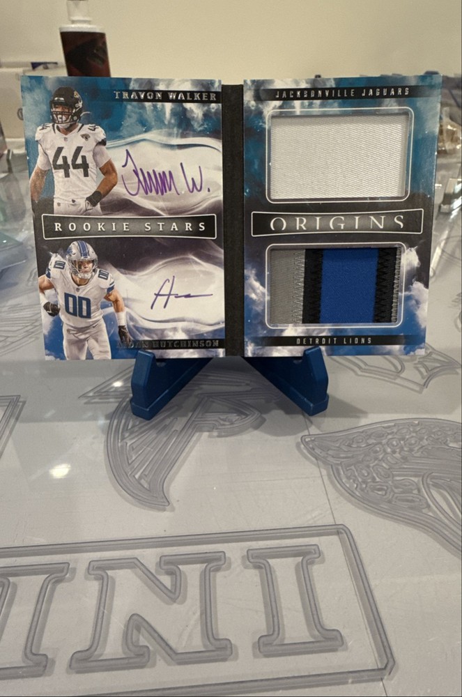 2022 Panini Origins - Rookie Stars Dual Booklet Aidan Hutchinson, Travon Walker
