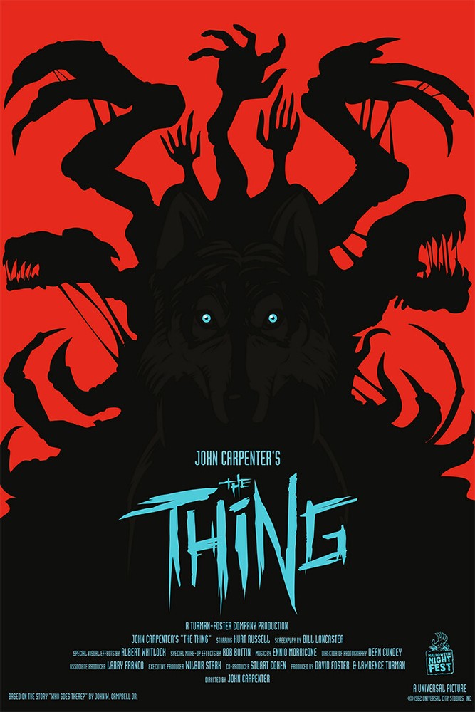 The Thing Movie Silk Print New Painting Wall Art Home Decor - POSTER 20x30