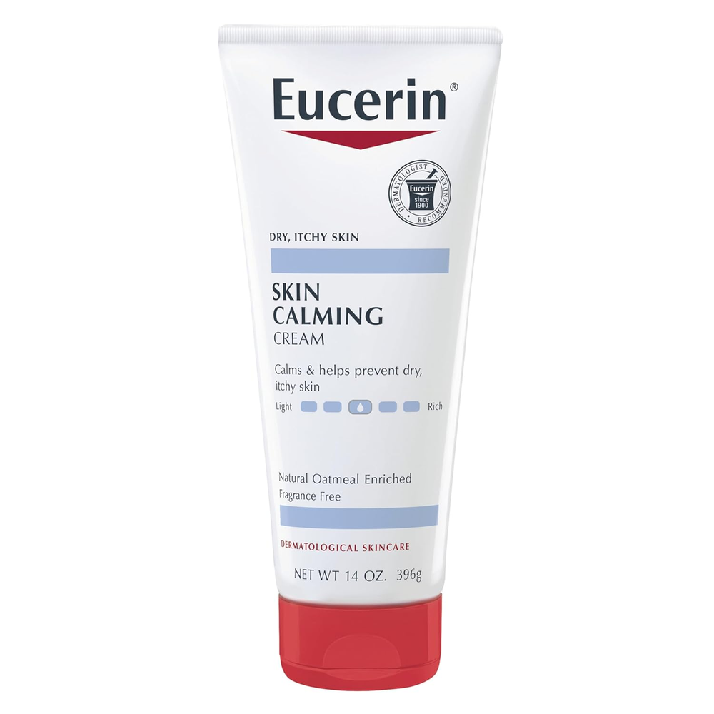 Skin Calming Cream - Full Body Lotion for Dry, Itchy Skin, Natural Colloidal Oat