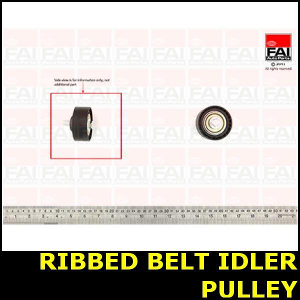 Ribbed Belt Idler Pulley Fits CITROEN BERLINGO C15 DISPATCH I 1.9 6959T