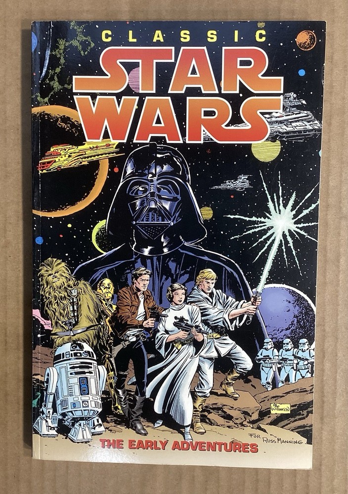 Classic Star Wars Vol 4 ~ The Early Adventures ~ Russ Manning ~ Dark Horse TPB