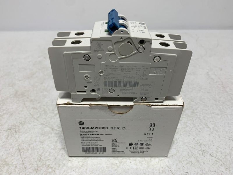 Allen Bradley 1489-M2C050 Circuit Breaker 5A 2-Pole