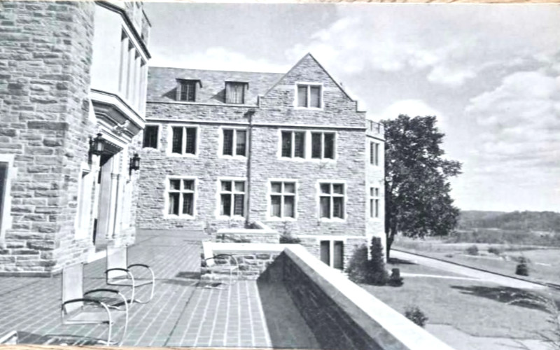 1940 Veranda Maryland Masonic Homes Bonnie Blink Postcard  NEXT DAY SHIPPING