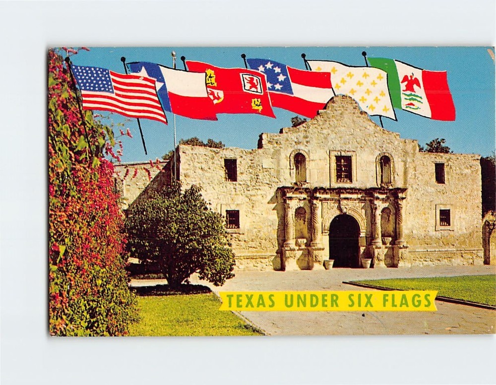 Postcard The Alamo San Antonio Texas USA