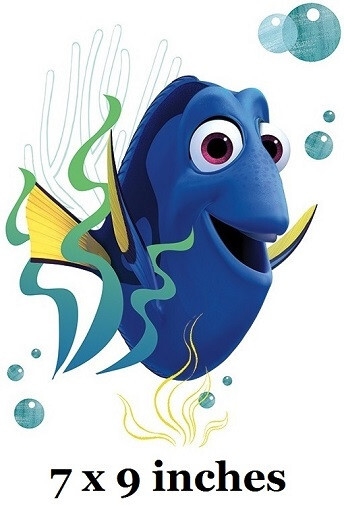 Finding Dory Decal Coral Reef Wall Sticker Nemo Movie Peel and Stick Art Decor
