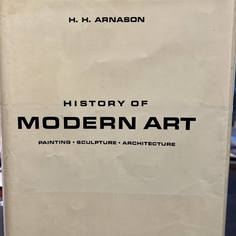 HISTORY of  MODERN ART painting BOOK MID CENTURY sculpture ARCHITECTURE drawing