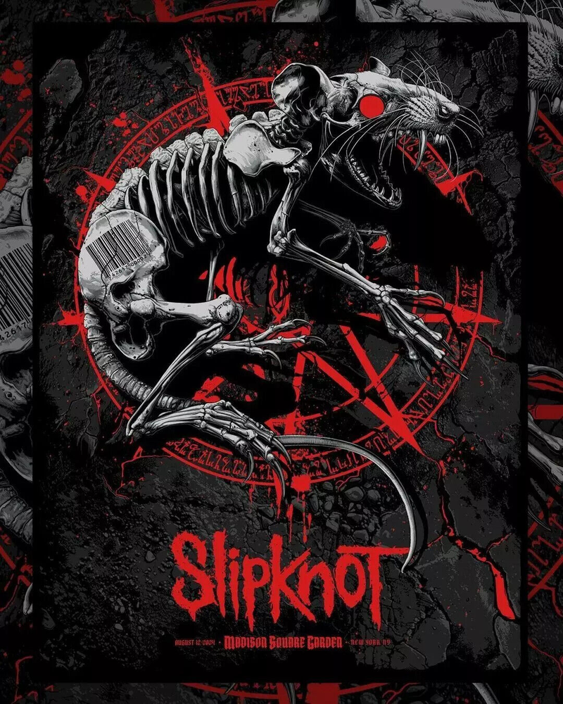 Cage The Elephant Sep 5 2024 Madison Square Garden In New York NY Poster