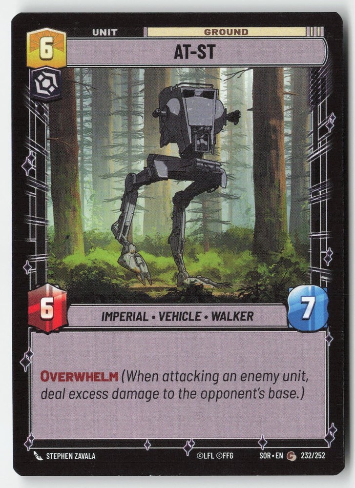 SWU - AT-ST SOR 232 Non-Foil