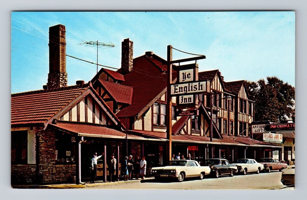 Missouri MO Hollister Ye English Inn Vintage Postcard