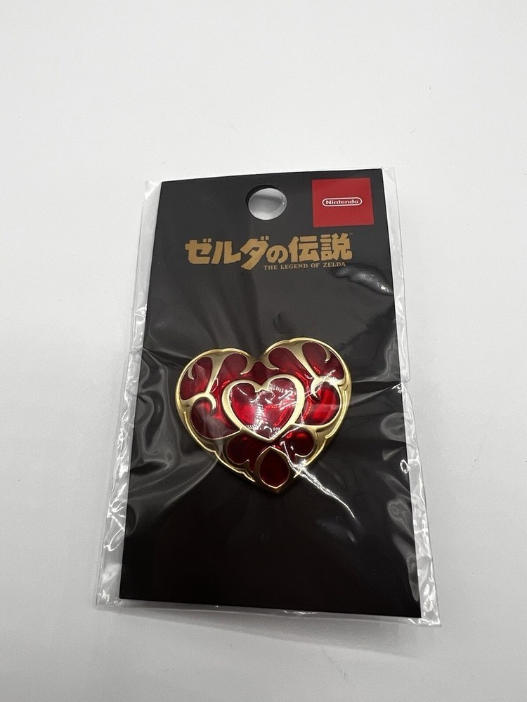 Nintendo Tokyo Zelda Crest Logo Pins Badge Brooch Hyrule Japan Exclusive New