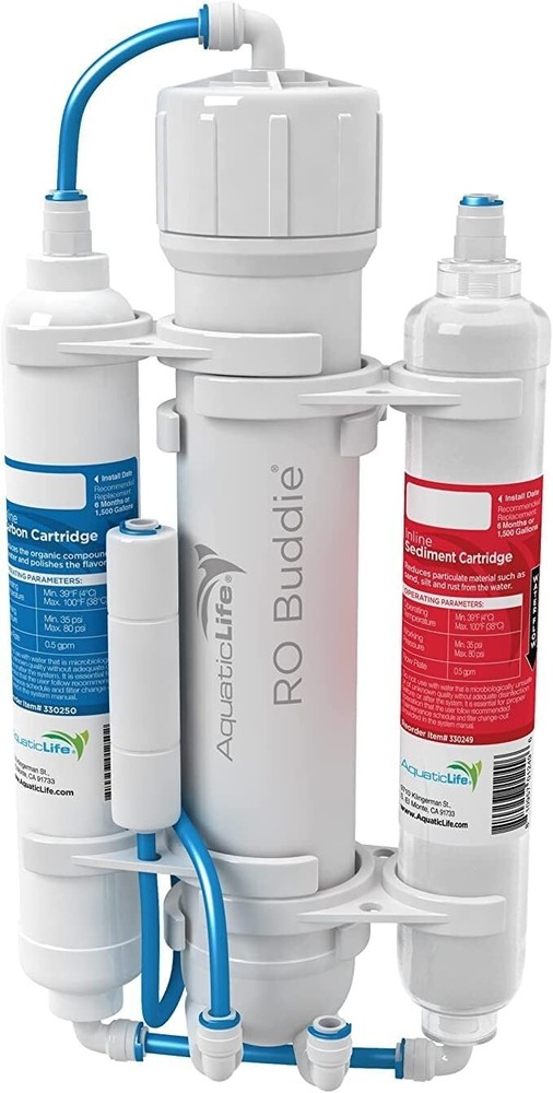 75 GPD RO Buddie 3-Stage Hydroponic Reverse Osmosis Water Filter System