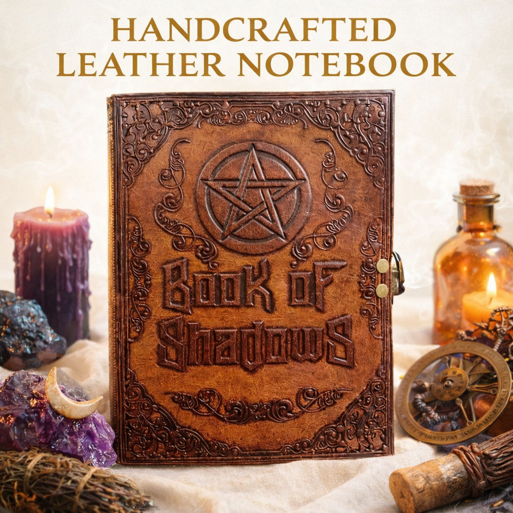 Handmade Leather Journal 7x5 Vintage Diary Notebook SingleLock200Lined Page