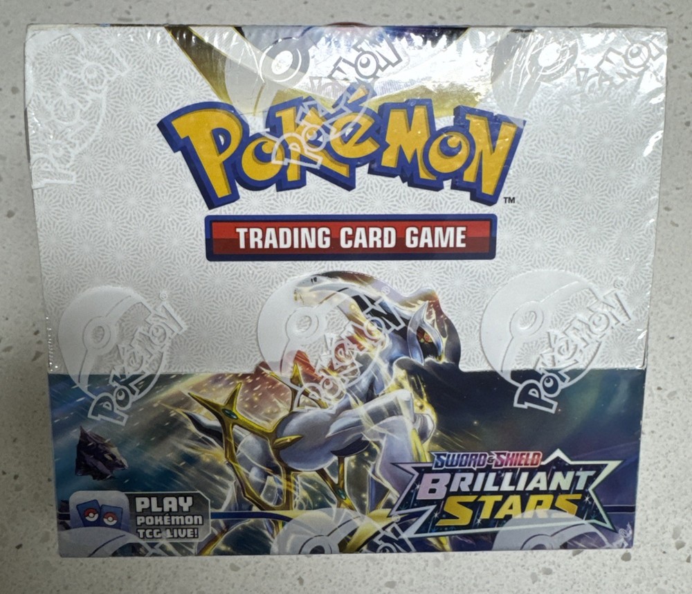 Pokemon TCG Brilliant Stars Booster Box  – Factory Sealed 💎 Mint 💎