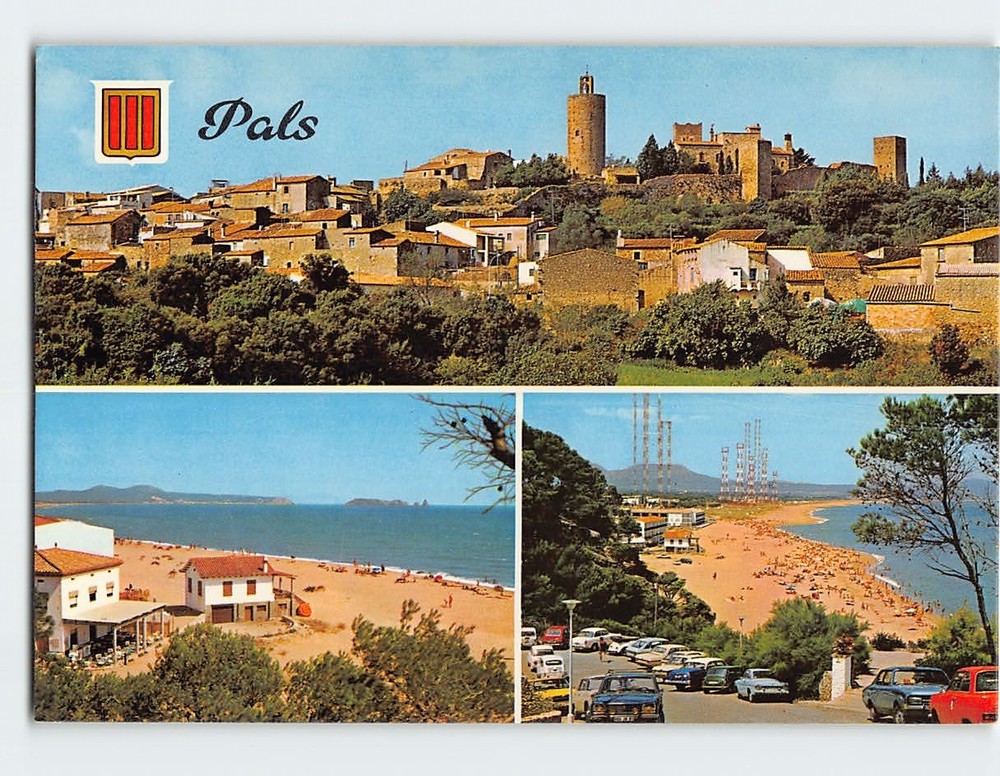 Postcard Scenes & Views Pals Costa Brava Spain