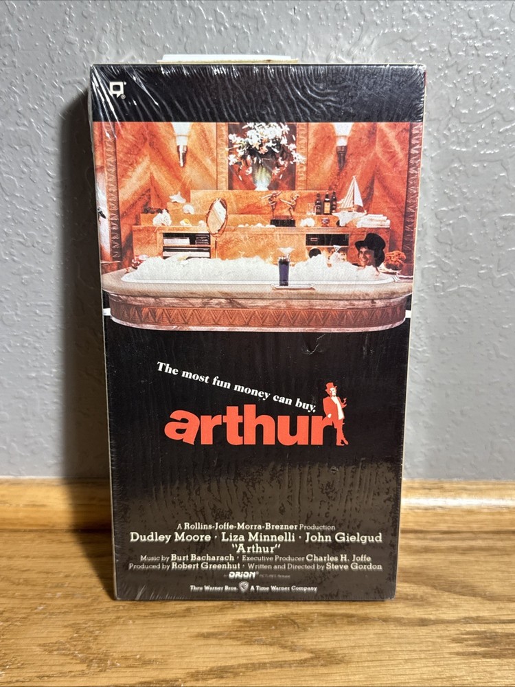 Arthur VHS Warner Home Video Dudley Moore Liza Minnelli Brand New SEALED Vintage